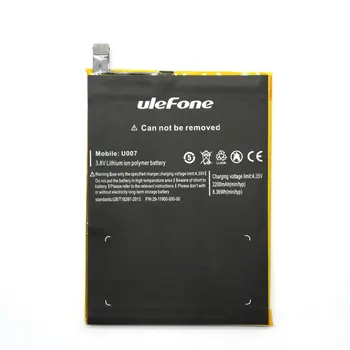 1Pcs Nuevas de Alta Calidad Original Ulefone U007 Batería para Ulefone U007 Teléfono Móvil en stock