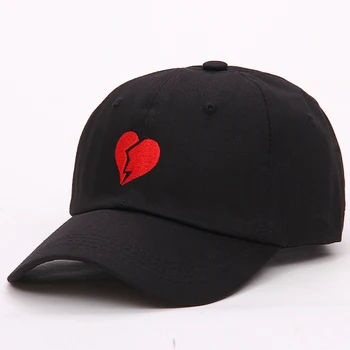 2017 nuevo bordado Heartbraker gorra de béisbol de los hombres de las mujeres de la moda de Algodón gorra de béisbol sombrero del Snapback Sombreros ajustables Tapas