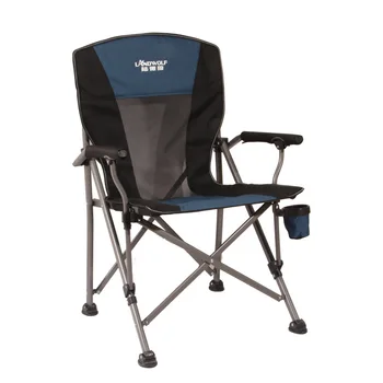 De carga de 300 kg al aire libre plegable silla de salón en campamento de Pesca/taburete silla de Playa fácil de llevar para acampar
