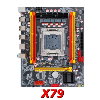 X79 Chip de la Placa base del Ordenador SATA3 PCI-E NVME M. 2 SSD de Apoyo REG ECC de Memoria