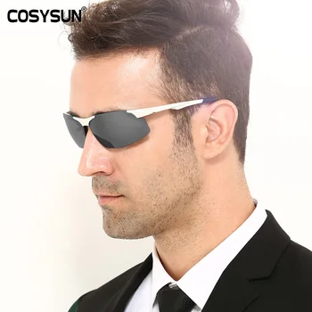 COSYSUN Polarizado Gafas de sol Fotocromáticas Hombres Camaleón Gafas de los Hombres Gafas de sol de Controlador de Gafas de oculos lentes de sol hombre PCS003