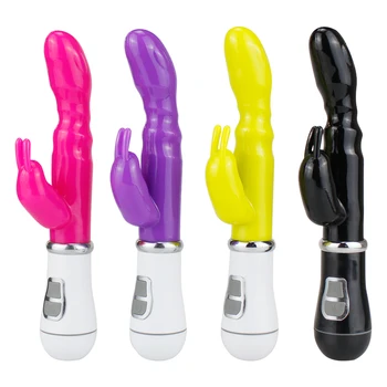 12 Velocidad Fuerte Conejo Vibrador Estimulador de Clítoris G-spot Massager, los Juguetes Sexuales Para mujeres Mujeres Masturbador Sex Shop