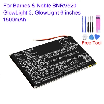 Cameron Sino PR-305084-ST Para Barnes & Noble BNRV520 GlowLight 3 6 Pulgadas E-book E-reader de la Batería Bateria Batteria Correo de los Lectores