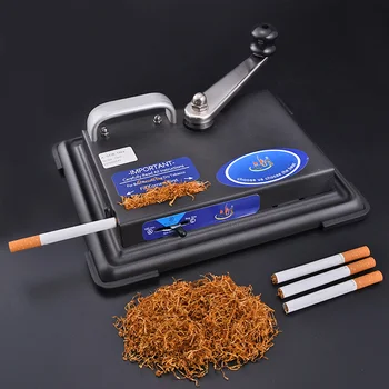 Máquina de laminación de cigarrillos cigarrillos manual de fabricante de 8 mm de tubo de tabaco inyector de rodillos de BRICOLAJE de fumar herramienta de regalo para el novio