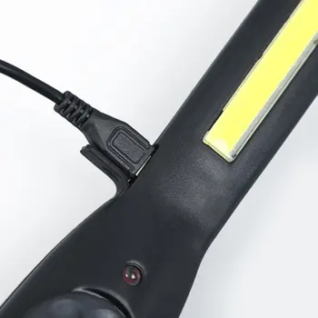 Portátil de la MAZORCA LED Linterna Recargable Ajustable Luz de Trabajo LED Lámpara de Inspección Garaje de Luz Colgando de la Lámpara de la Antorcha