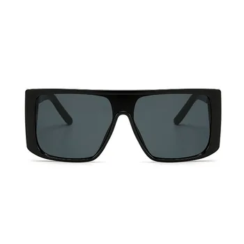 Nuevo Diseño de la Marca de gran tamaño Gafas de sol de las Mujeres de la Moda de los Hombres de la Plaza de las Gafas de Gafas UV400 Tonos Gafas Gafas Oculos de sol