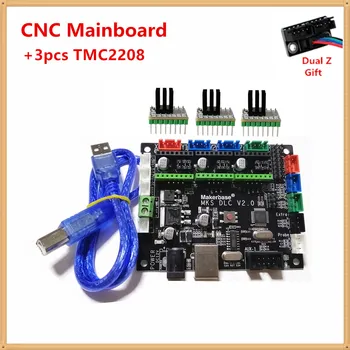 GRBL 1.1 control CNC CNC láser de piezas de mejora reemplazar cnc escudo v3 de expansión de la placa arduino UNO R3 Mach3 usb de la tarjeta de MKS DLC V2.0