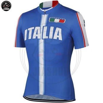 Multi NUEVA ITALIA ITALIA Clásica pro RACE NACIÓN del Equipo Bicicleta Ciclismo Jersey Tops Transpirable Personalizado Jiashuo