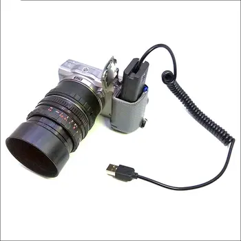 5V 2A-4A AC-PW20 NP-FW50 USB Primavera Cable Adaptador para Cámara Sony Alpha NEX F3 5R 5T 3N 5N A33 A37 A5000 A6000 A6300 A6500
