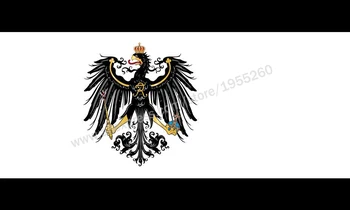 La bandera de Prusia (1892-1918) 3 x 5 PIES de 90 x 150 cm Alemania Banderas Banners