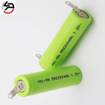 Laipuduo Marca de Afeitar nueva Batería de Juguete de la Batería de Alta Calidad NI-MH AA2200mAh de Baterías Recargables 1.2 v AA2200mAh