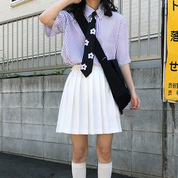 Las faldas de las Mujeres Plisado Cintura Alta de Tamaño Más Sólido Casual Ropa de Todos-partido de Estilo coreano de Moda de la Novedad Diaria de la Mujer Cómodo