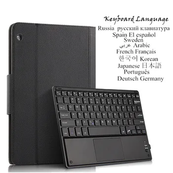 Caso para Lenovo Tab M10 X605F X605N X605M P10 X705F Tableta Desmontable Teclado Bluetooth funda para Lenovo Ficha P10 X705F