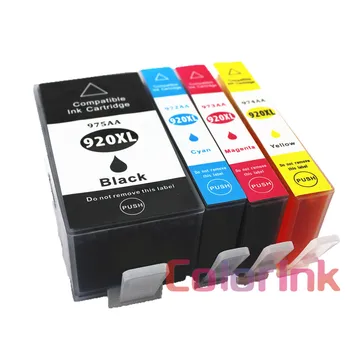ColorInk 920XL 920 XL HP 920 cartucho de tinta para HP 920XL para HP Officejet 6000 6500 6500A 7000 7500 7500A cartuchos de impresora