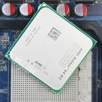 AMD Athlon 64 X2 5000+ CPU de Doble Núcleo del Procesador de 2.6 Ghz/ 1M /1000GHz Socket am2 940 pines de trabajo