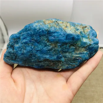 Crudo Natural de la apatita azul piedra de mineral de piedra de la muestra