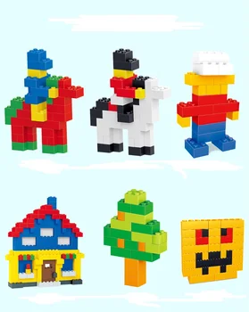 1000 Piezas de Bloques de Construcción Compatible Legoings figuras de BRICOLAJE Creativo Ladrillos a Granel Modelo de Figuras Educativas de los Niños Juguetes Compatible