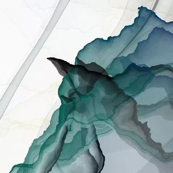 Personalizado de la Foto de fondo de pantalla Mural de Papel De Parede 3D Abstracto de Tinta de la Agua de la Montaña Paisaje Arte de la Pintura de la Pared de la Sala de Decoración
