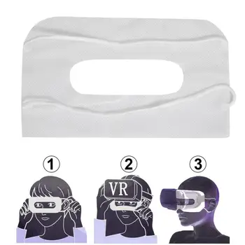 100Pcs Accesorios de Cara Desechables Hogar de Protección VR Gafas de Cubierta de Higiene Absorbente del Sudor de los Ojos Para Oculus Quest2