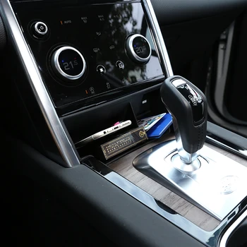 Coche Apoyabrazos de la Consola central de la Caja de Almacenamiento de Teléfono Clave de la Bandeja de ABS Negro Para Land Rover Discovery Sport 2020 de los Accesorios del Coche de Interior