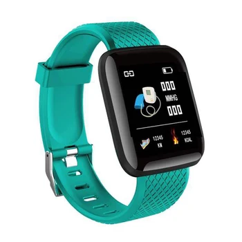 116Plus Reloj Inteligente de los Hombres de la Presión Arterial Impermeable Smartwatch Mujeres Monitor de Ritmo Cardíaco Reloj del Perseguidor de la Aptitud del Deporte Para Android
