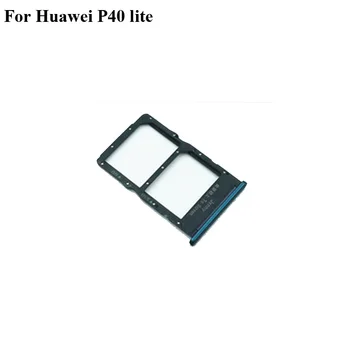 Nuevo De Huawei P40 Lite Bandeja de Tarjeta de SIM + Micro SD de la Tarjeta de soporte de la Bandeja de la Ranura de Adaptador de Enchufe Para Huawei P 40 Lite Partes P40Lite