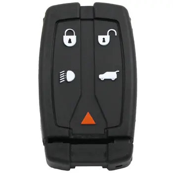 5 Botones de Control Remoto de Llavero Inteligente 315/433MHz Sin llave para Land Rover LR2 clicker NT8TX9+sin Cortar Pequeños Clave