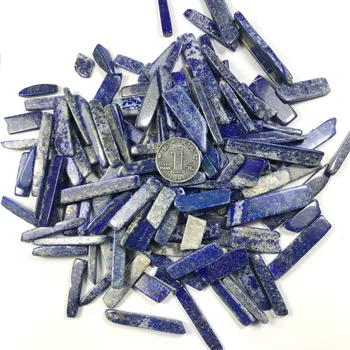 AAA+100g Natural de color Azul Lapislázuli, Cristal de Cuarzo Pulido de Grava Espécimen natural de las piedras y los minerales Tanque de Peces piedras