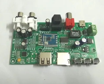Disco de U / TF Tarjeta de Lossless Reproductor Bluetooth 5.0 Receptor de Audio I2S / Óptica / Coaxial / ES9018DAC