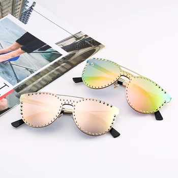 La moda Fotocromáticas espejo gafas de sol de las mujeres de 2018 sexy piloto de mandarina, gafas de sol mujer oculos de sol de verano tonos