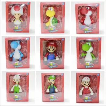 New Super Mario odyssey Original Mini Figuras de la Colección de PVC Juguete