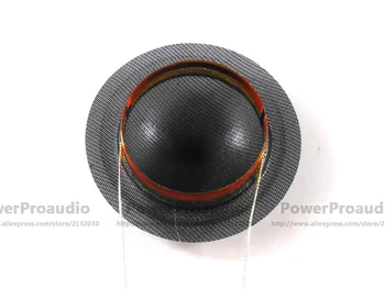 2 pcs /lotes 19.4 mm de Alta Calidad Transparente de seda diafragma Tweeters de cúpula de altavoz altavoz de bobina de voz