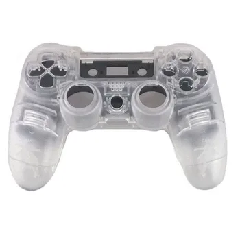 PS4 Frente de nuevo Shell de Reemplazo para Cubrir el Caso de la Reparación para la Playstation 4 PS4 Inalámbrica V1 Controlador Gamepad Claro Transparente Personalizado
