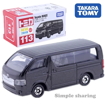 TAKARA TOMY TOMICA Toyota Series Coche Hiace Crv Fundido Juguetes de Bebé de la Colección de Divertidos Vehículo Molde Pop Bus Modelo de Kit de