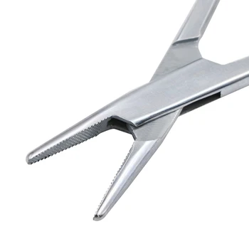 16 cm/18 cm Dental porta agujas Pinzas de Acero Inoxidable Pinzas de Ortodoncia Pinza Dentista Instrumento de Equipos