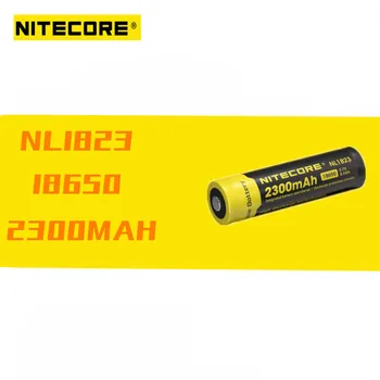 1pcs Nitecore NL1823 batería 18650 3.7 V 2300mAh De 8,5 Wh Batería Recargable de león de alta calidad con protección para la linterna de la antorcha