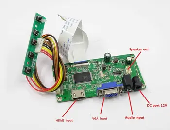 Yqwsyxl kit para N140BGA-OE4 N140BGA-EB4 HDMI + VGA LCD LVDS EDP Controlador Controlador de la tarjeta de