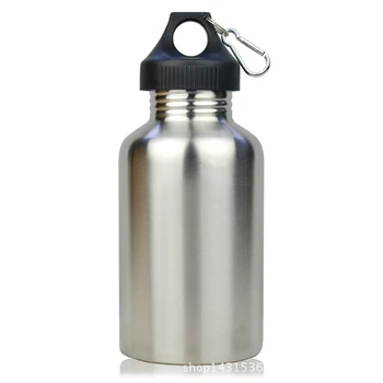 2.000 ML 2L al aire libre de la Botella de Acero Inoxidable Libre de BPA al aire libre Beber de la Botella de Agua con una Bolsa a prueba de Fugas Deporte Beber directamente de la Botella