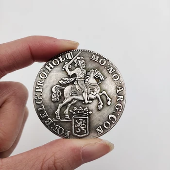 1756 Holandés Monedas Conmemorativas De Montar A Caballo Colección De Monedas Amante De La Decoración De Artesanías De Recuerdo Para Regalo