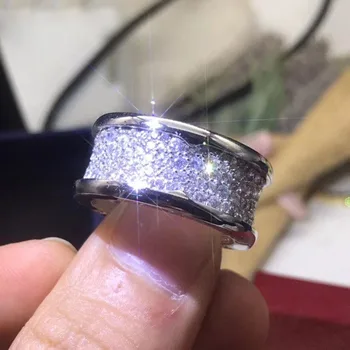 Classic micro-etiqueta encanto original anillo de mujer de 1:1, artesanía exquisita caridad de la serie de la joyería de la boda anillo de compromiso