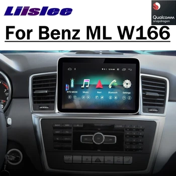 Multimedia del coche de GPS de la Radio Para Mercedes Benz MB M ML Clase GLE W166 x166 250 300 2012~2020 Inalámbrica CarPlay de Navegación NAVI