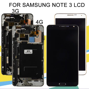 3G/4G TD-LTE HH N9000 N9005 de Pantalla Para Samsung Galaxy Note 3 pantalla Lcd Con Pantalla Táctil+Marco Con Homebutton Envío Gratis+herramientas